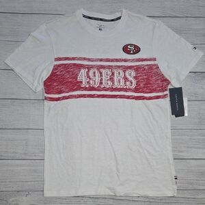 Tommy Hilfiger × NFL San Francisco 49ers T-Shirt White/Red Size M NWT